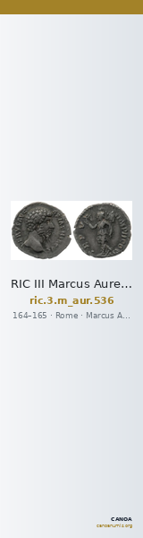 RIC III Marcus Aurelius 536 — CANOA