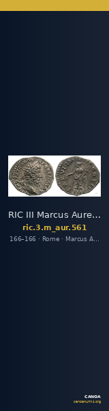 RIC III Marcus Aurelius 561 — CANOA