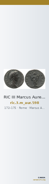 RIC III Marcus Aurelius 598 — CANOA