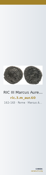 RIC III Marcus Aurelius 60 — CANOA