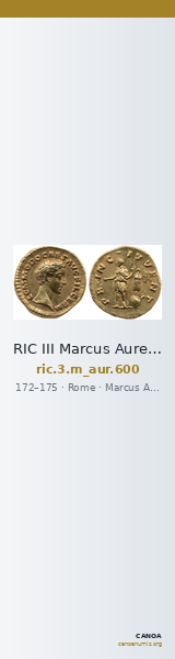 RIC III Marcus Aurelius 600 — CANOA