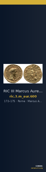 RIC III Marcus Aurelius 600 — CANOA