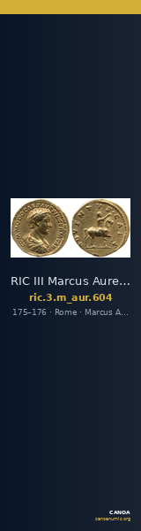 RIC III Marcus Aurelius 604 — CANOA