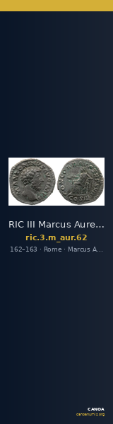 RIC III Marcus Aurelius 62 — CANOA