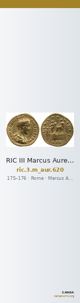 RIC III Marcus Aurelius 620 — CANOA