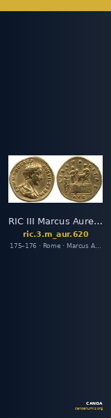 RIC III Marcus Aurelius 620 — CANOA