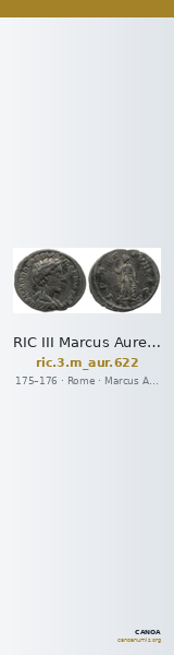 RIC III Marcus Aurelius 622 — CANOA