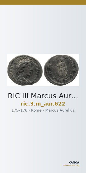 RIC III Marcus Aurelius 622 — CANOA