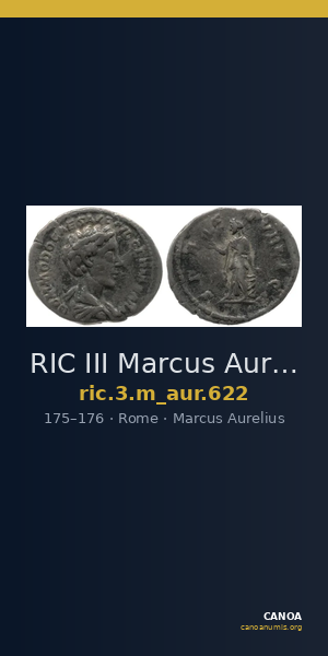 RIC III Marcus Aurelius 622 — CANOA