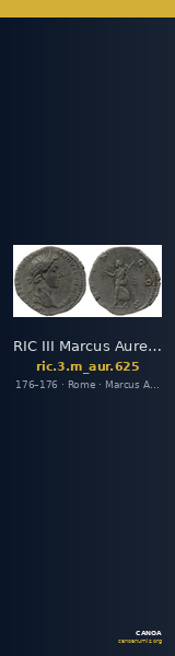 RIC III Marcus Aurelius 625 — CANOA
