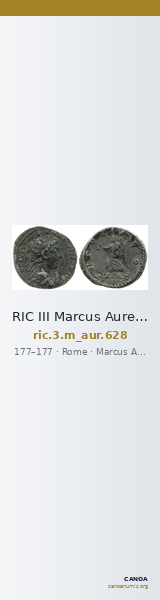 RIC III Marcus Aurelius 628 — CANOA