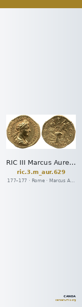 RIC III Marcus Aurelius 629 — CANOA
