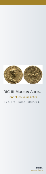 RIC III Marcus Aurelius 630 — CANOA