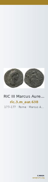 RIC III Marcus Aurelius 638 — CANOA