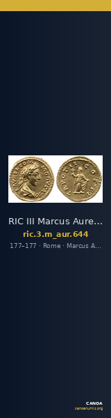 RIC III Marcus Aurelius 644 — CANOA