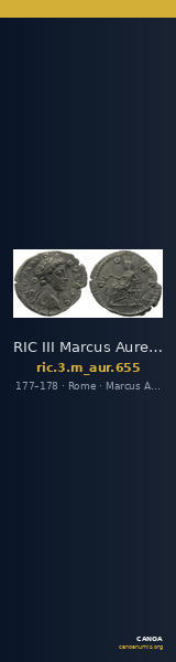 RIC III Marcus Aurelius 655 — CANOA