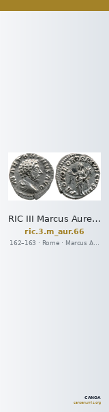 RIC III Marcus Aurelius 66 — CANOA