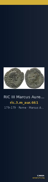 RIC III Marcus Aurelius 661 — CANOA