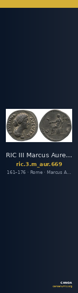 RIC III Marcus Aurelius 669 — CANOA