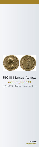RIC III Marcus Aurelius 673 — CANOA