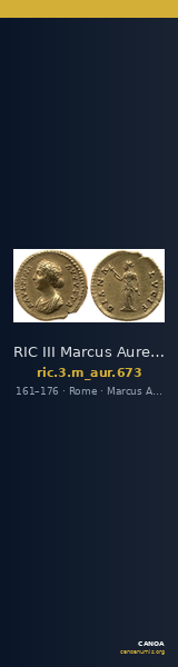 RIC III Marcus Aurelius 673 — CANOA