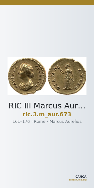 RIC III Marcus Aurelius 673 — CANOA