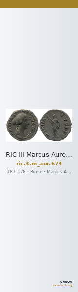 RIC III Marcus Aurelius 674 — CANOA