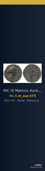 RIC III Marcus Aurelius 674 — CANOA