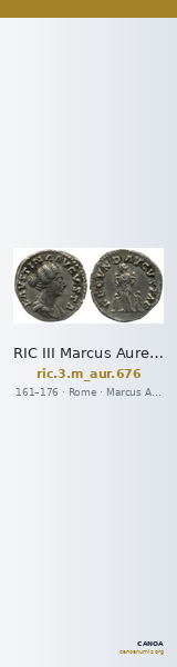 RIC III Marcus Aurelius 676 — CANOA