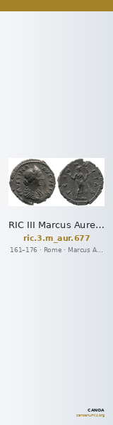RIC III Marcus Aurelius 677 — CANOA