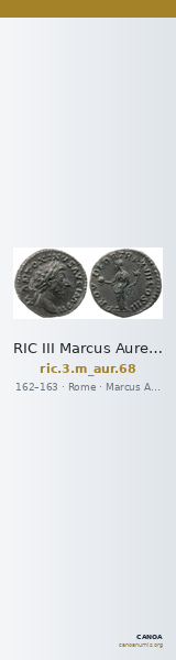 RIC III Marcus Aurelius 68 — CANOA