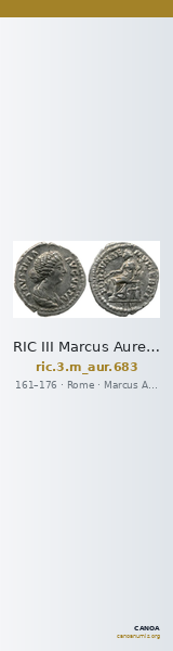 RIC III Marcus Aurelius 683 — CANOA