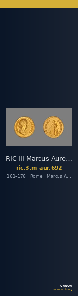 RIC III Marcus Aurelius 692 — CANOA