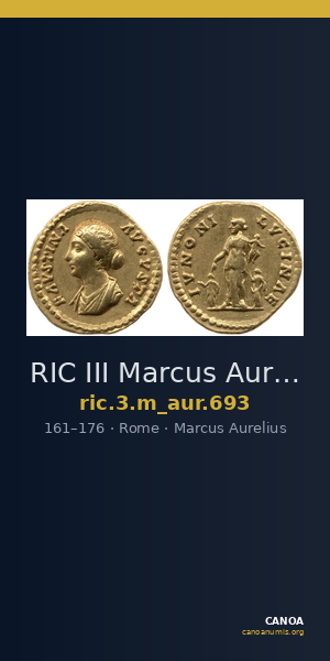RIC III Marcus Aurelius 693 — CANOA