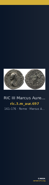 RIC III Marcus Aurelius 697 — CANOA