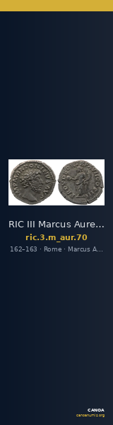 RIC III Marcus Aurelius 70 — CANOA