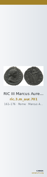 RIC III Marcus Aurelius 701 — CANOA