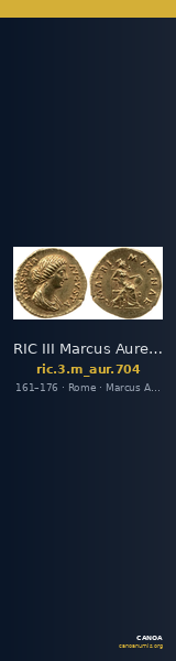 RIC III Marcus Aurelius 704 — CANOA