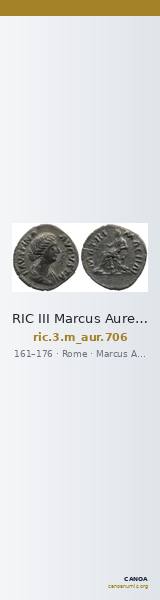 RIC III Marcus Aurelius 706 — CANOA