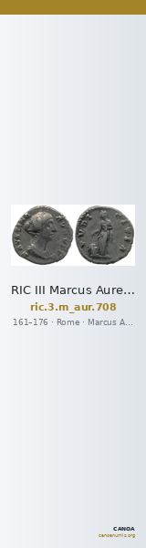 RIC III Marcus Aurelius 708 — CANOA