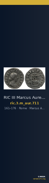 RIC III Marcus Aurelius 711 — CANOA
