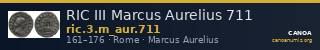 RIC III Marcus Aurelius 711 — CANOA