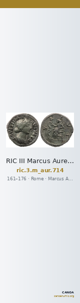 RIC III Marcus Aurelius 714 — CANOA