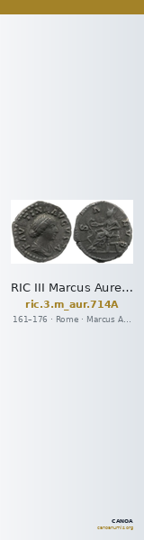 RIC III Marcus Aurelius 714A — CANOA