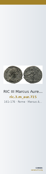 RIC III Marcus Aurelius 715 — CANOA