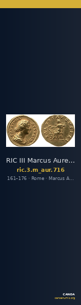 RIC III Marcus Aurelius 716 — CANOA