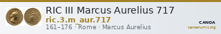 RIC III Marcus Aurelius 717 — CANOA
