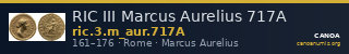 RIC III Marcus Aurelius 717A — CANOA