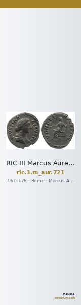 RIC III Marcus Aurelius 721 — CANOA