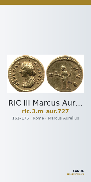 RIC III Marcus Aurelius 727 — CANOA